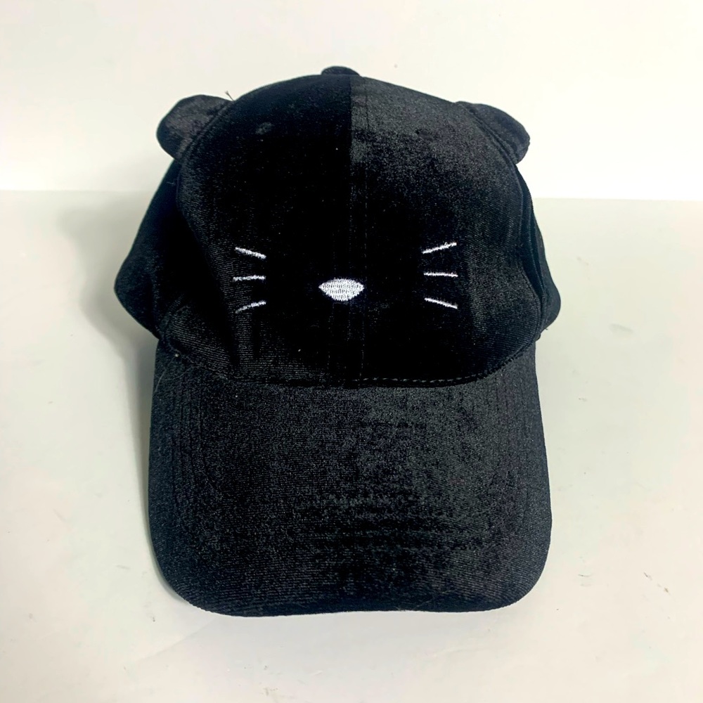 David & Young Velour Cat Hat